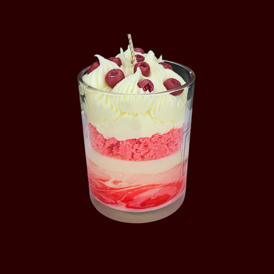 🍅CRANBERRY TART🍰 Lumânare parfumată decorativă, ceară naturală handmade