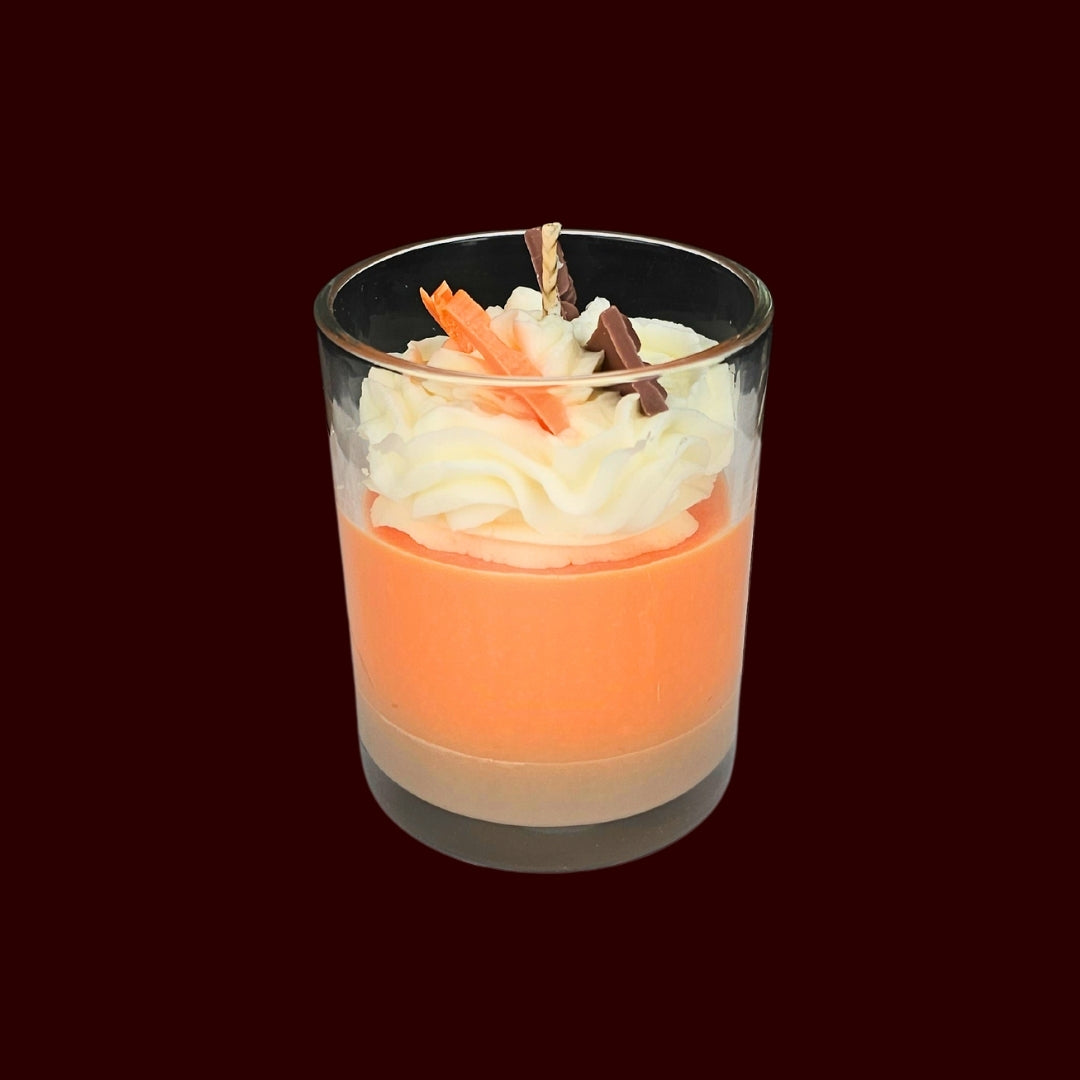 🍊SWEET ORANGE🍰 Lumânare parfumată decorativă, ceară naturală handmade