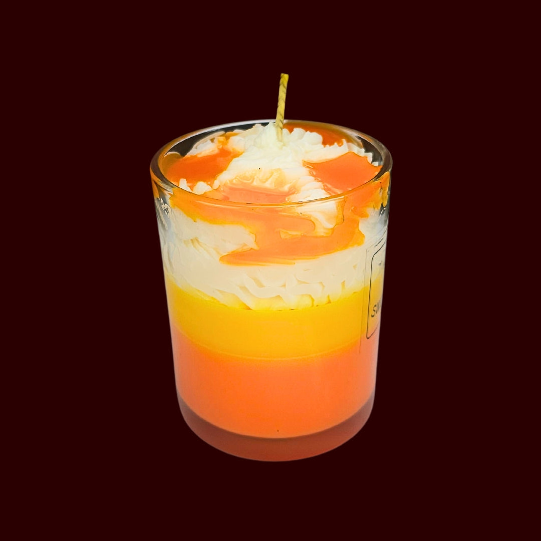 🥭SWEET MANGO💛 Lumânare parfumată decorativă, ceară naturală handmade