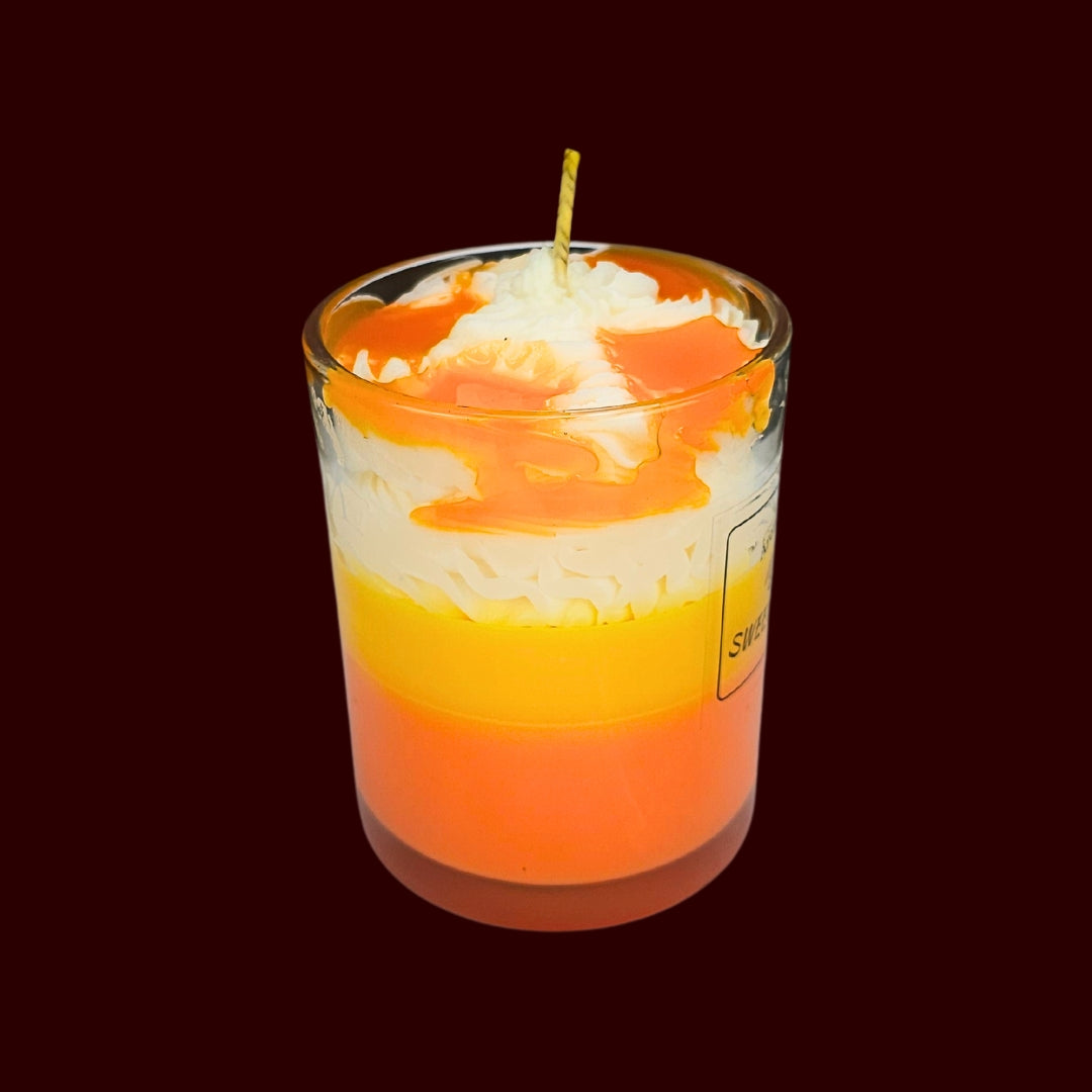 🥭SWEET MANGO💛 Lumânare parfumată decorativă, ceară naturală handmade
