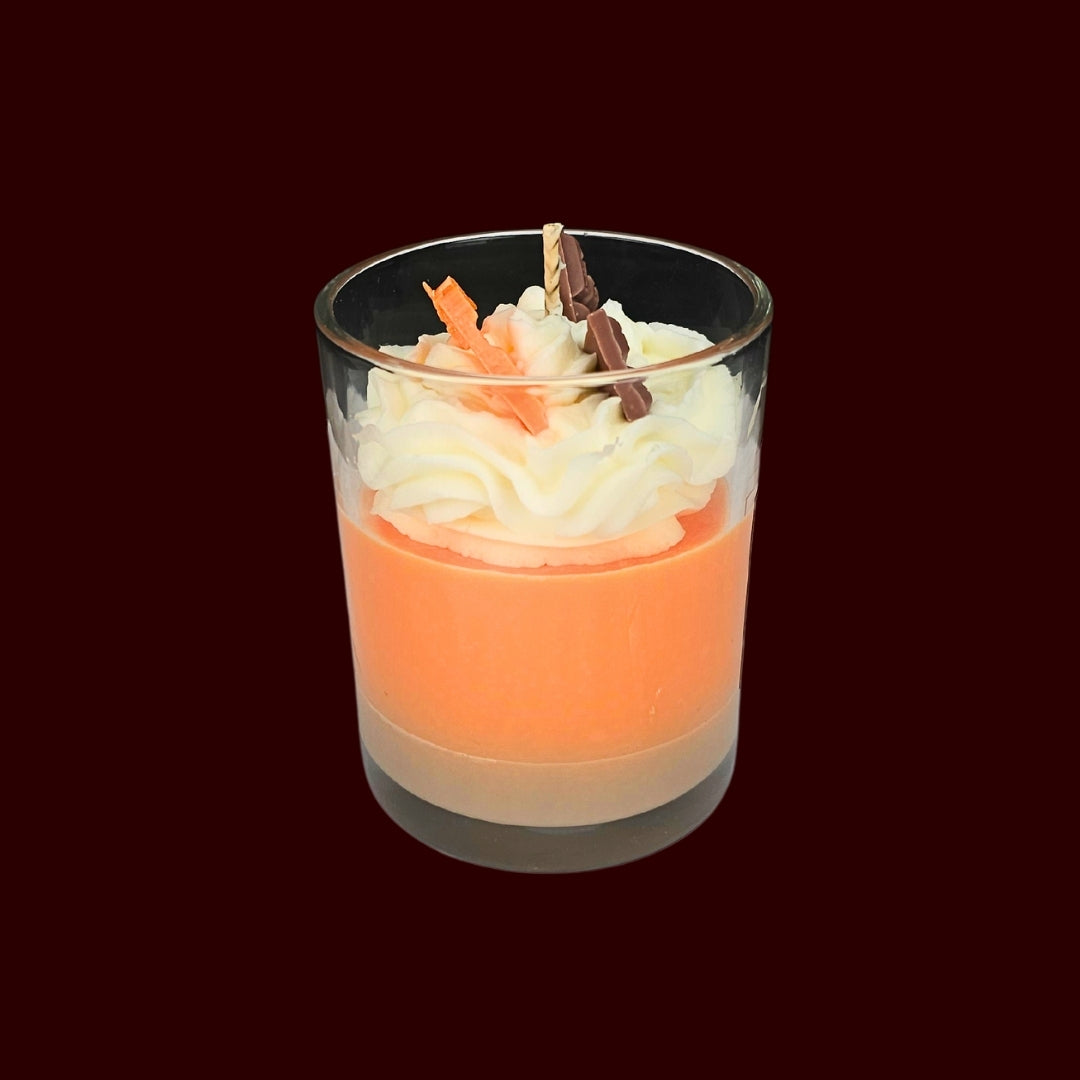 🍊SWEET ORANGE🍰 Lumânare parfumată decorativă, ceară naturală handmade