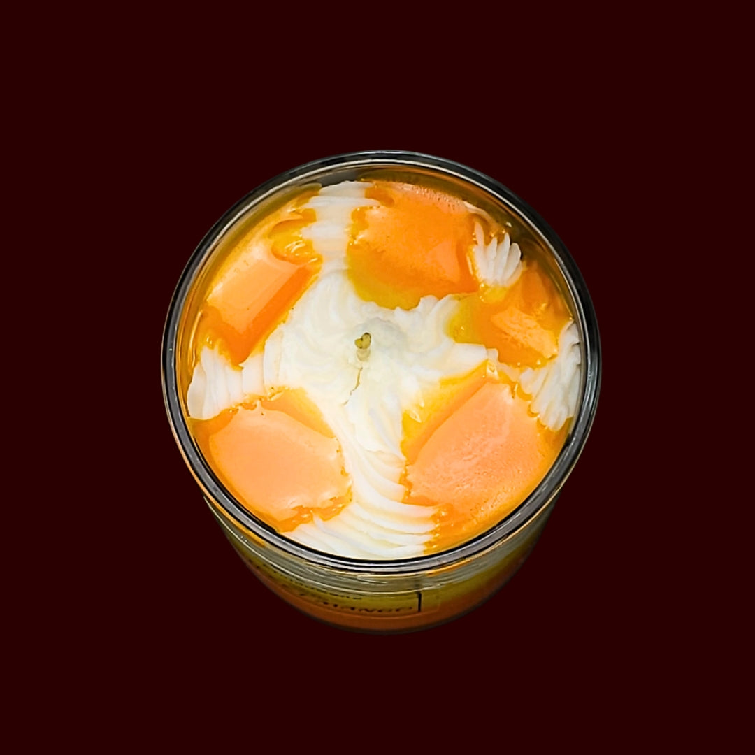 🥭SWEET MANGO💛 Lumânare parfumată decorativă, ceară naturală handmade