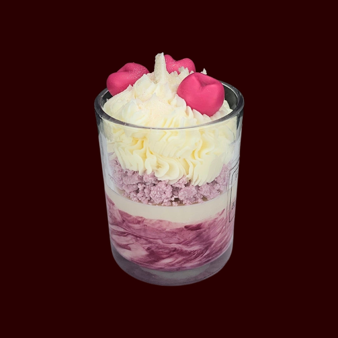 🍒BLACK CHERRY❤️ Lumânare parfumată decorativă, ceară naturală handmade