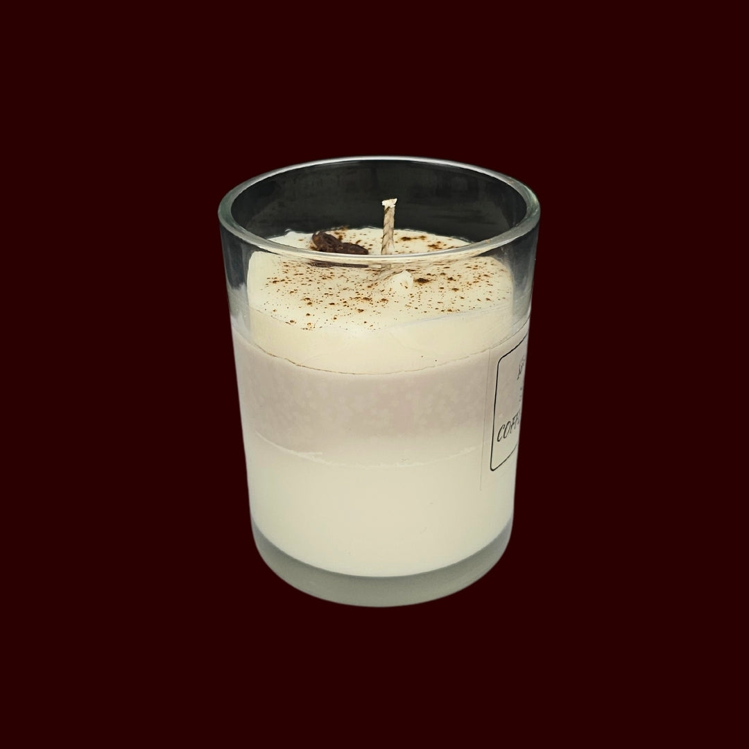 ☕COFFEE MOCHA🍪 Lumânare parfumată decorativă, ceară naturală handmade