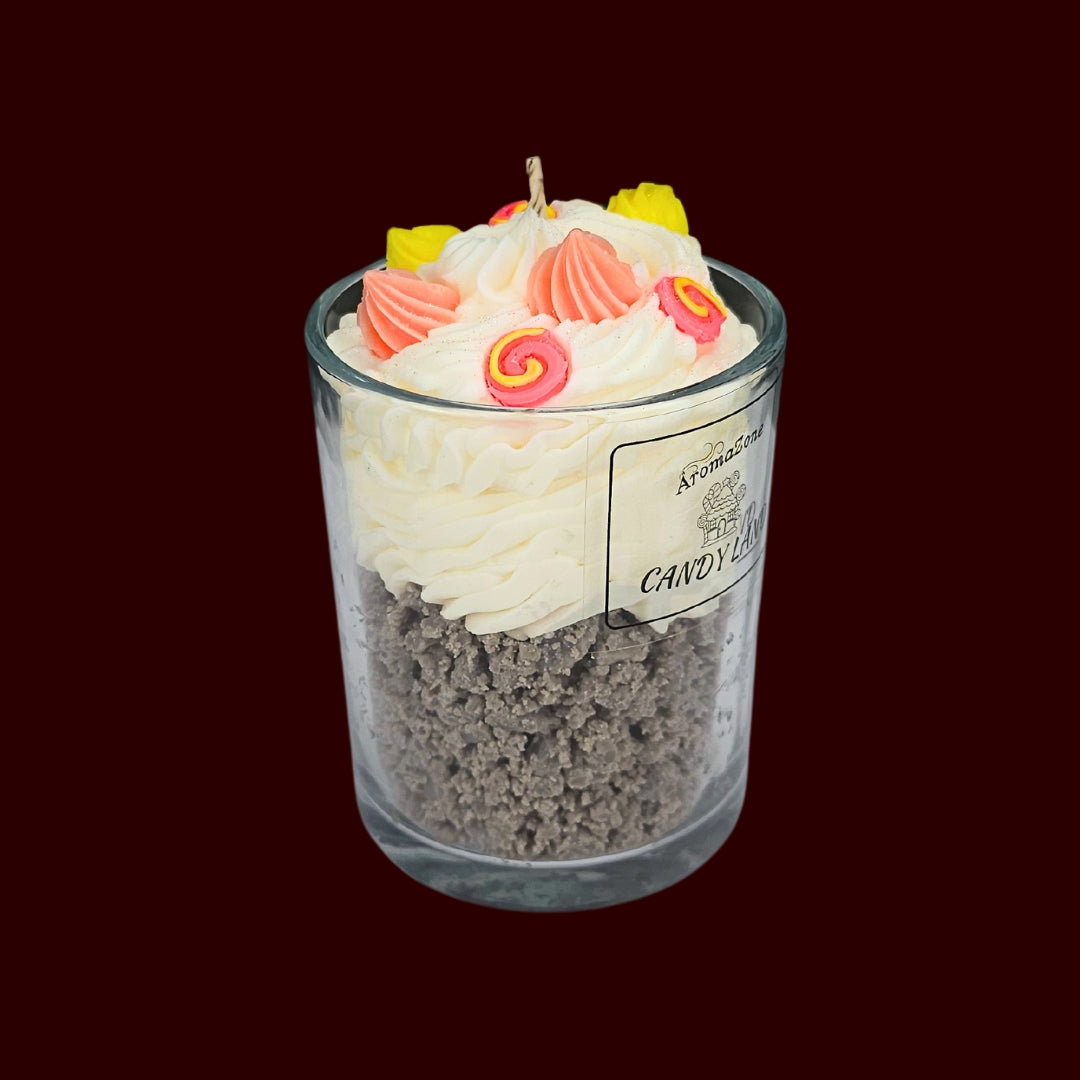 🍭CANDY LAND🍬 Lumânare parfumată decorativă, ceară naturală handmade