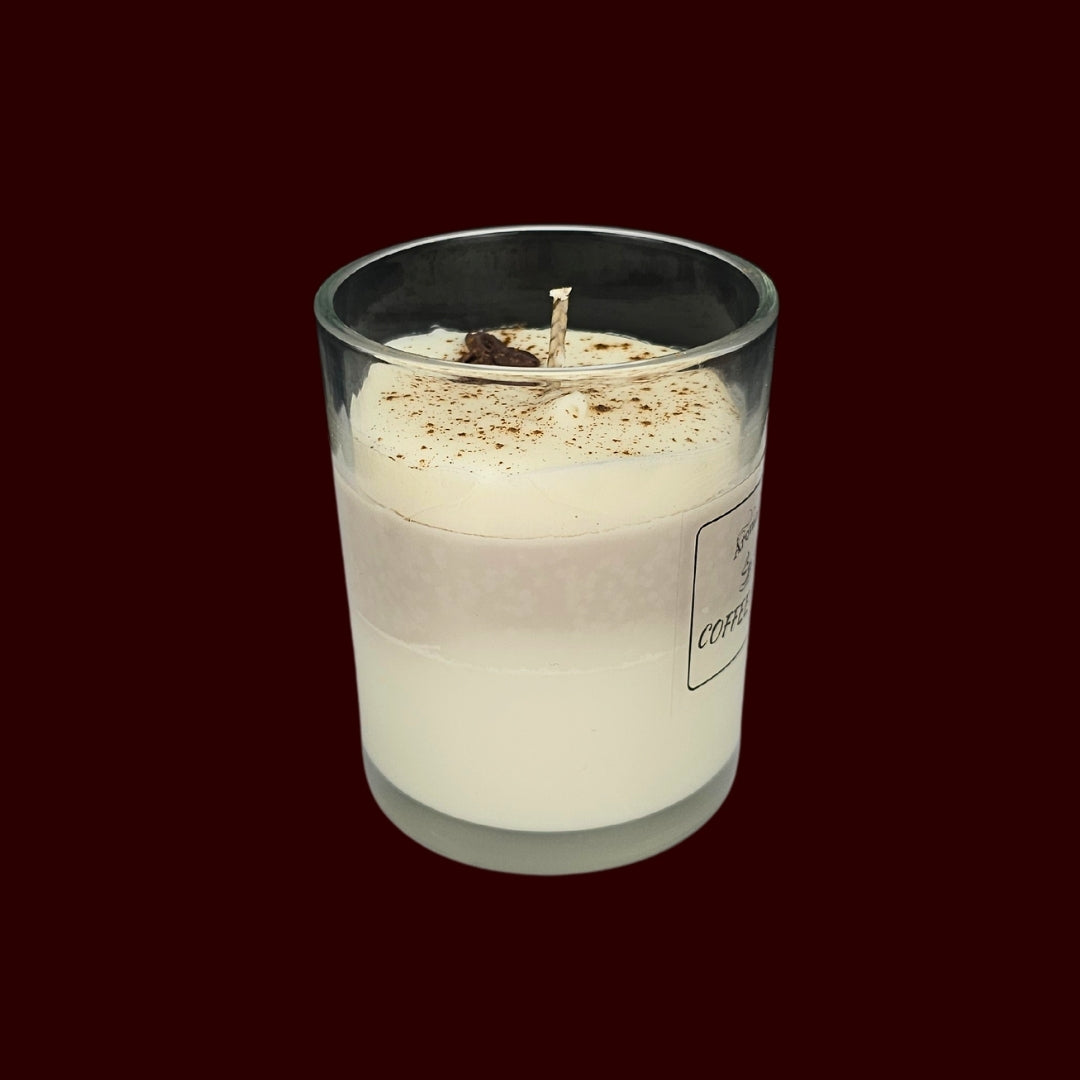 ☕COFFEE MOCHA🍪 Lumânare parfumată decorativă, ceară naturală handmade