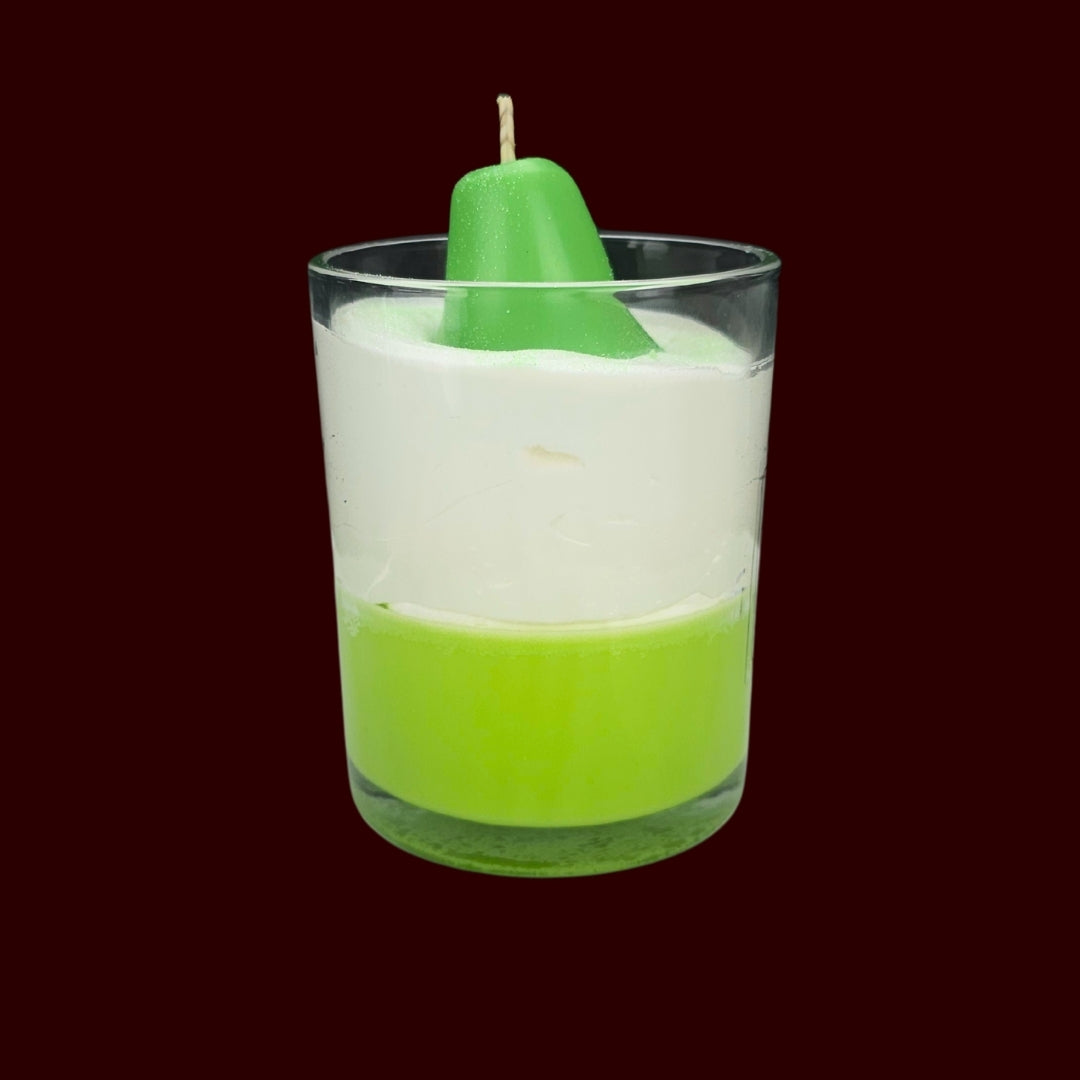 🍐JUICY PEAR🌼 Lumânare parfumată decorativă, ceară naturală handmade