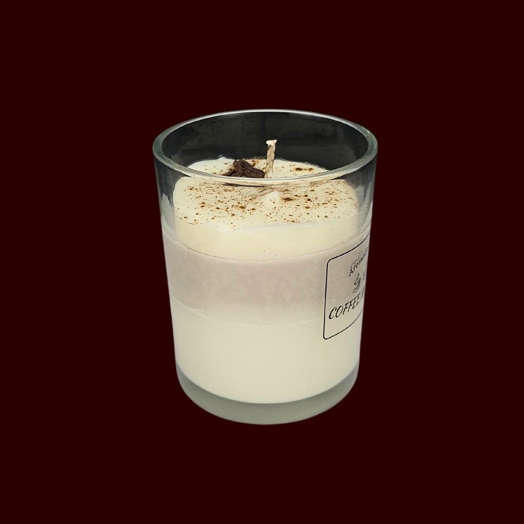 ☕COFFEE MOCHA🍪 Lumânare parfumată decorativă, ceară naturală handmade