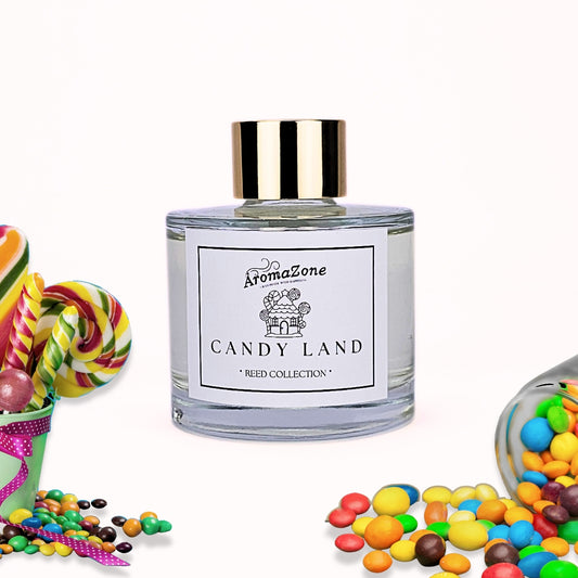 🍭CANDY LAND🍬 Odorizant de cameră natural cu bețișoare, bază ECO-FRIENDLY, handmade - Bomboane, Cireșe, Prune