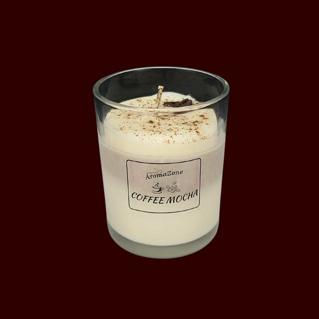 ☕COFFEE MOCHA🍪 Lumânare parfumată decorativă, ceară naturală handmade
