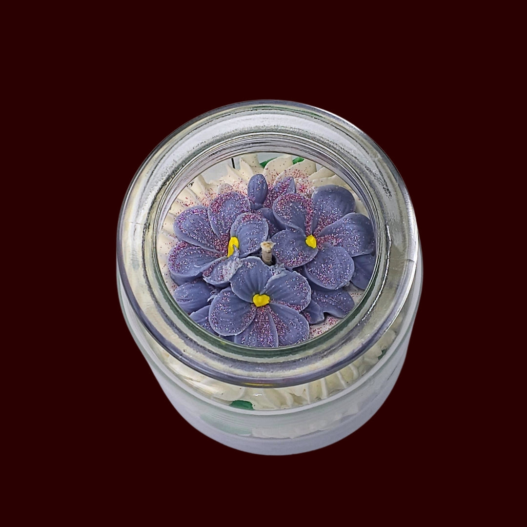 🌸JASMINE GARDEN🌿 Lumânare parfumată decorativă, ceară naturală handmade