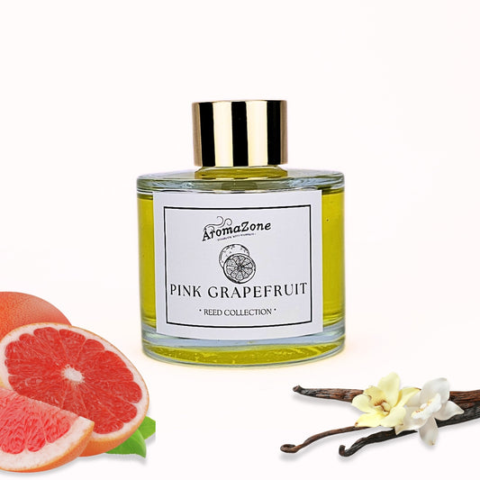 🍊PINK GRAPEFRUIT💖 Odorizant de cameră natural cu bețișoare, bază ECO-FRIENDLY, handmade - Grapefruit, Mandarină, Iasomie