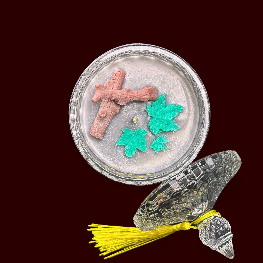 🪵SANDALWOOD🍂 Lumânare parfumată decorativă, ceară naturală handmade