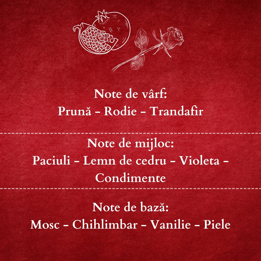 🫐ROSE GRANADA🍅 Odorizant de cameră natural cu bețișoare, bază ECO-FRIENDLY, handmade - Rodie, Trandafir, Prune