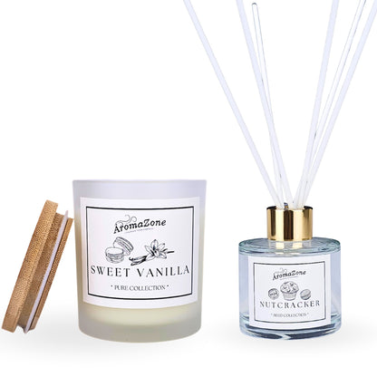 Set cadou aromaterapie - Lumânare + Odorizant de cameră, Handmade