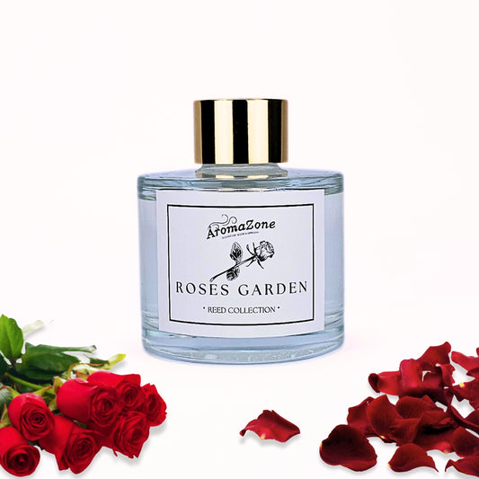🌹ROSES GARDEN🌿 Odorizant de cameră natural cu bețișoare, bază ECO-FRIENDLY, handmade - Trandafiri