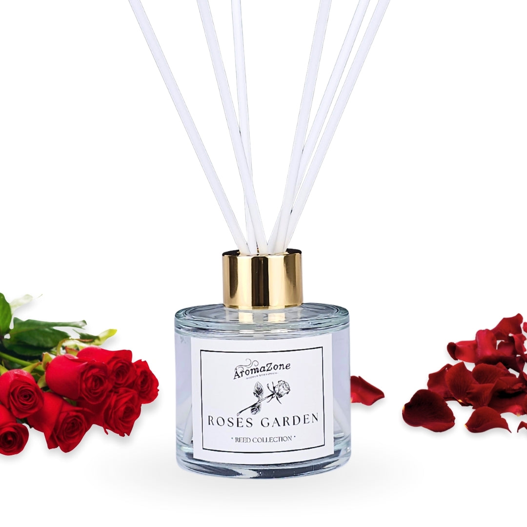 🌹ROSES GARDEN🌿 Odorizant de cameră natural cu bețișoare, bază ECO-FRIENDLY, handmade - Trandafiri