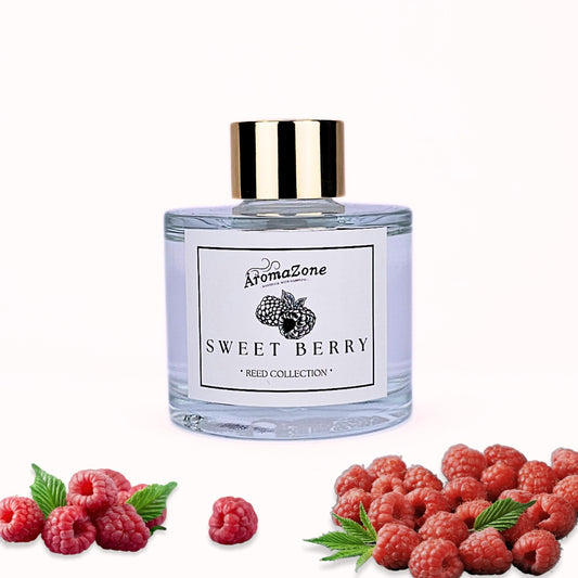 🍓SWEET BERRY❤️ Odorizant de cameră natural cu bețișoare, bază ECO-FRIENDLY, handmade - Zmeură, Cocktail de Fructe