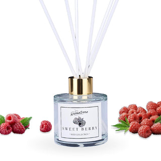 🍓SWEET BERRY❤️ Odorizant de cameră natural cu bețișoare, bază ECO-FRIENDLY, handmade - Zmeură, Cocktail de Fructe