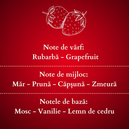 🍓FRESH STRAWBERRY🍃 Odorizant de cameră natural cu bețișoare, bază ECO-FRIENDLY, handmade - Căpșuni, Vanilie