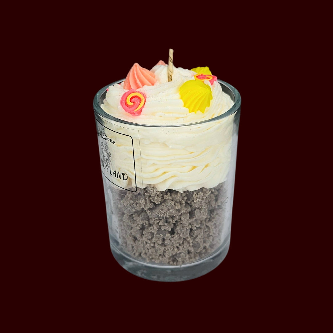 🍭CANDY LAND🍬 Lumânare parfumată decorativă, ceară naturală handmade