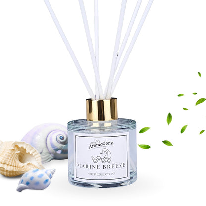 🌊MARINE BREEZE🐚 Odorizant de cameră natural cu bețișoare, bază ECO-FRIENDLY, handmade - Ozonic, Aer Curat, Briza Mării