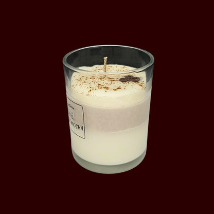 ☕COFFEE MOCHA🍪 Lumânare parfumată decorativă, ceară naturală handmade