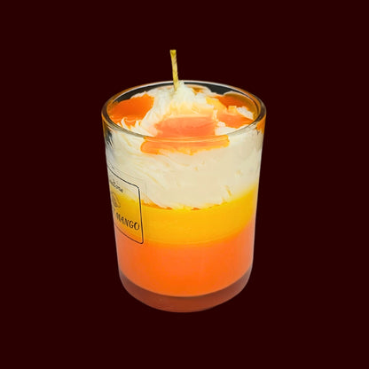 🥭SWEET MANGO💛 Lumânare parfumată decorativă, ceară naturală handmade