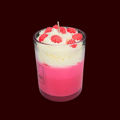 🍓SWEET BERRY❤️ Lumânare parfumată decorativă, ceară naturală handmade
