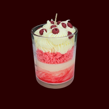 🍅CRANBERRY TART🍰 Lumânare parfumată decorativă, ceară naturală handmade