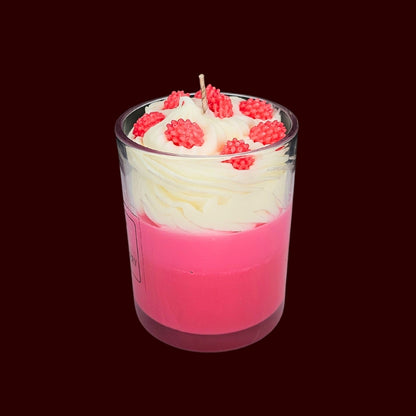 🍓SWEET BERRY❤️ Lumânare parfumată decorativă, ceară naturală handmade