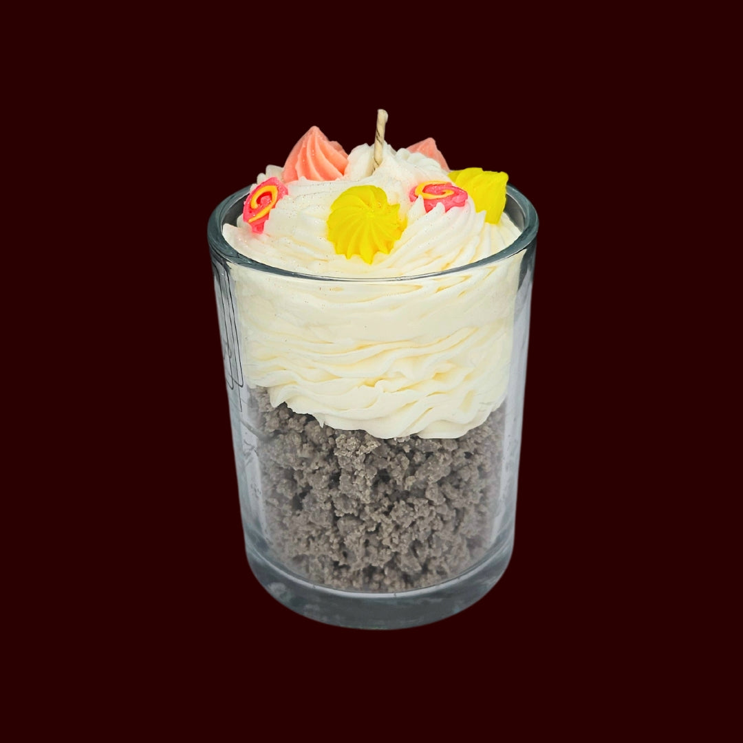 🍭CANDY LAND🍬 Lumânare parfumată decorativă, ceară naturală handmade