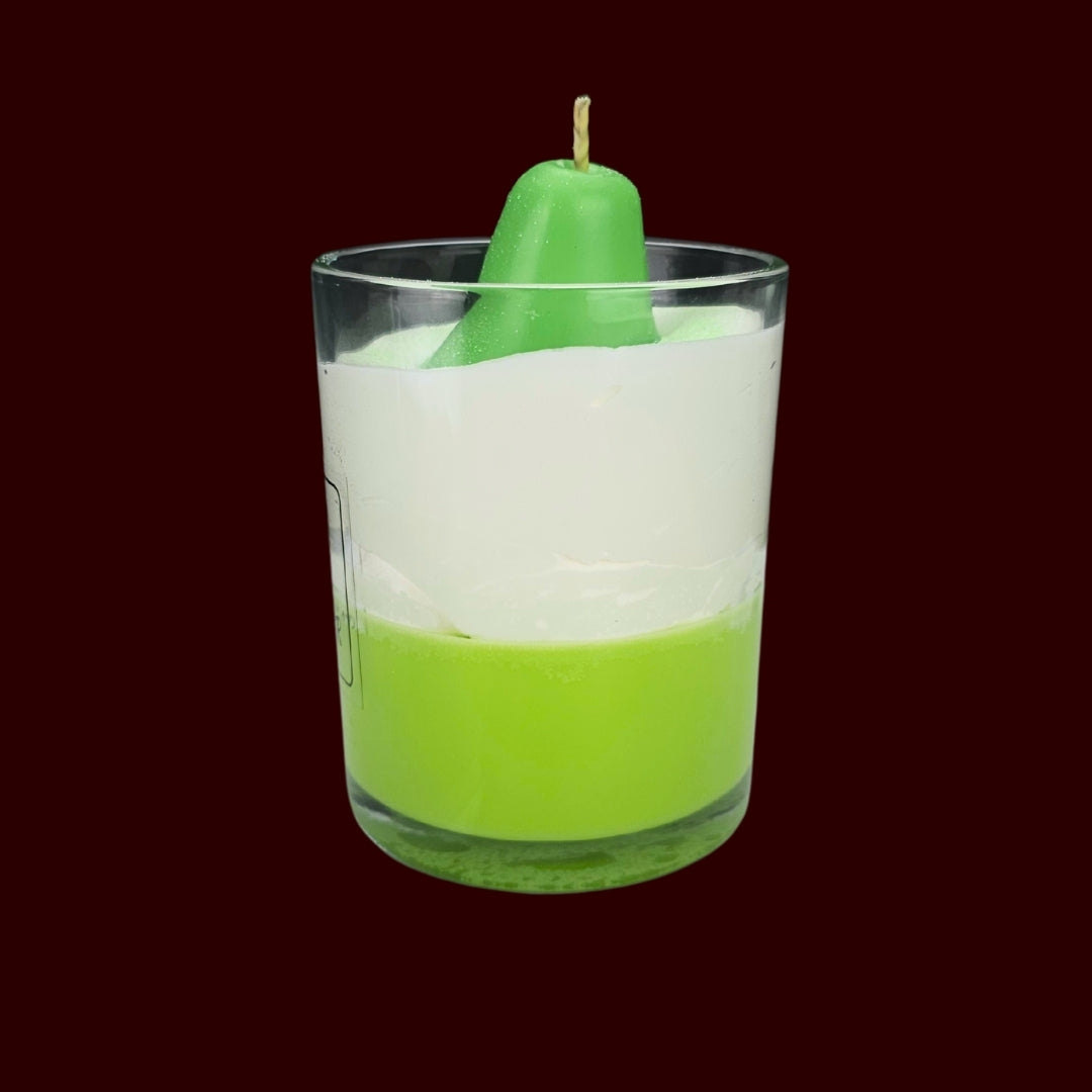 🍐JUICY PEAR🌼 Lumânare parfumată decorativă, ceară naturală handmade