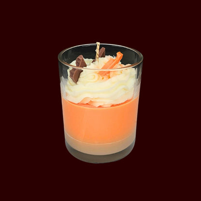 🍊SWEET ORANGE🍰 Lumânare parfumată decorativă, ceară naturală handmade