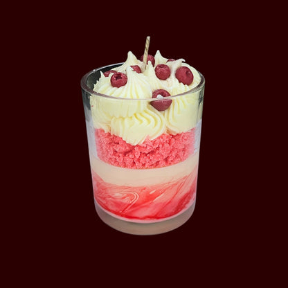 🍅CRANBERRY TART🍰 Lumânare parfumată decorativă, ceară naturală handmade