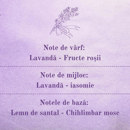 🪻AURA NOIR🍓 Lumânare parfumată decorativă, ceară naturală handmade