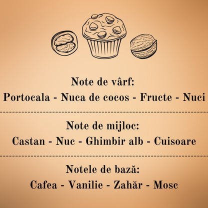 🥜NUTCRACKER🌰 Lumânare parfumată decorativă, ceară naturală handmade