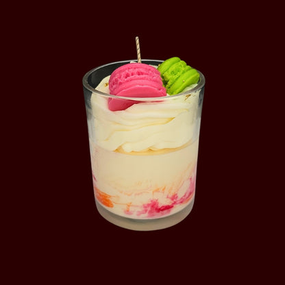 🍦SWEET VANILLA🍡 Lumânare parfumată decorativă, ceară naturală handmade