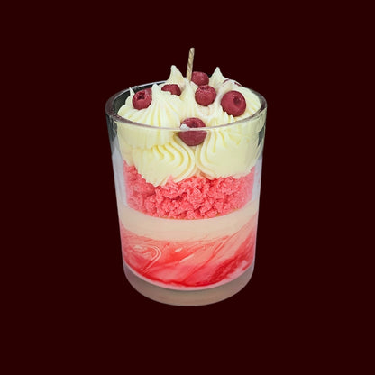 🍅CRANBERRY TART🍰 Lumânare parfumată decorativă, ceară naturală handmade