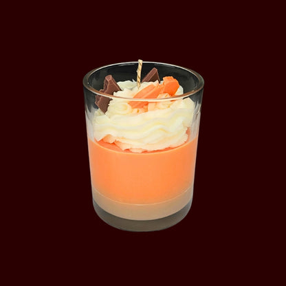 🍊SWEET ORANGE🍰 Lumânare parfumată decorativă, ceară naturală handmade