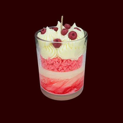 🍅CRANBERRY TART🍰 Lumânare parfumată decorativă, ceară naturală handmade