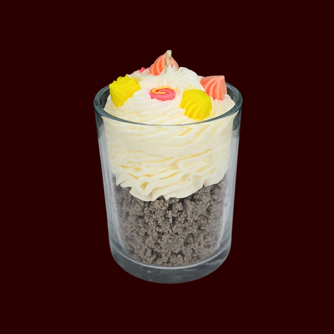 🍭CANDY LAND🍬 Lumânare parfumată decorativă, ceară naturală handmade