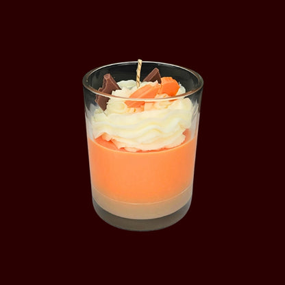 🍊SWEET ORANGE🍰 Lumânare parfumată decorativă, ceară naturală handmade
