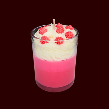 🍓SWEET BERRY❤️ Lumânare parfumată decorativă, ceară naturală handmade