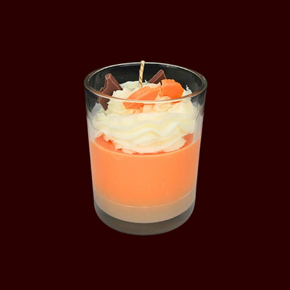 🍊SWEET ORANGE🍰 Lumânare parfumată decorativă, ceară naturală handmade