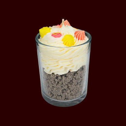 🍭CANDY LAND🍬 Lumânare parfumată decorativă, ceară naturală handmade