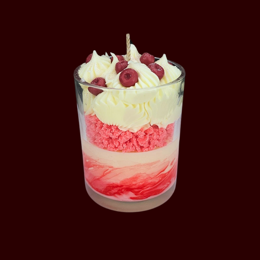 🍅CRANBERRY TART🍰 Lumânare parfumată decorativă, ceară naturală handmade