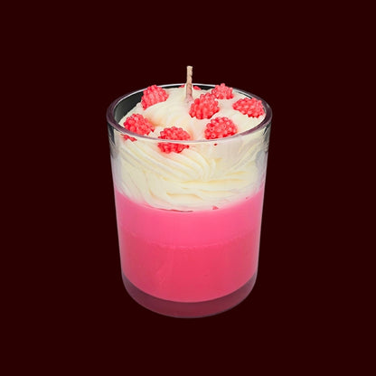 🍓SWEET BERRY❤️ Lumânare parfumată decorativă, ceară naturală handmade