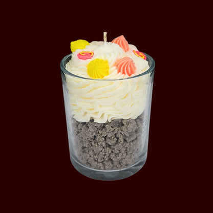 🍭CANDY LAND🍬 Lumânare parfumată decorativă, ceară naturală handmade