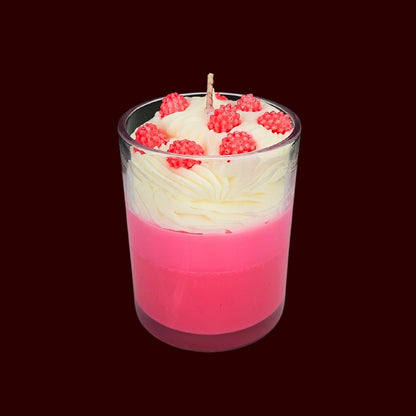 🍓SWEET BERRY❤️ Lumânare parfumată decorativă, ceară naturală handmade